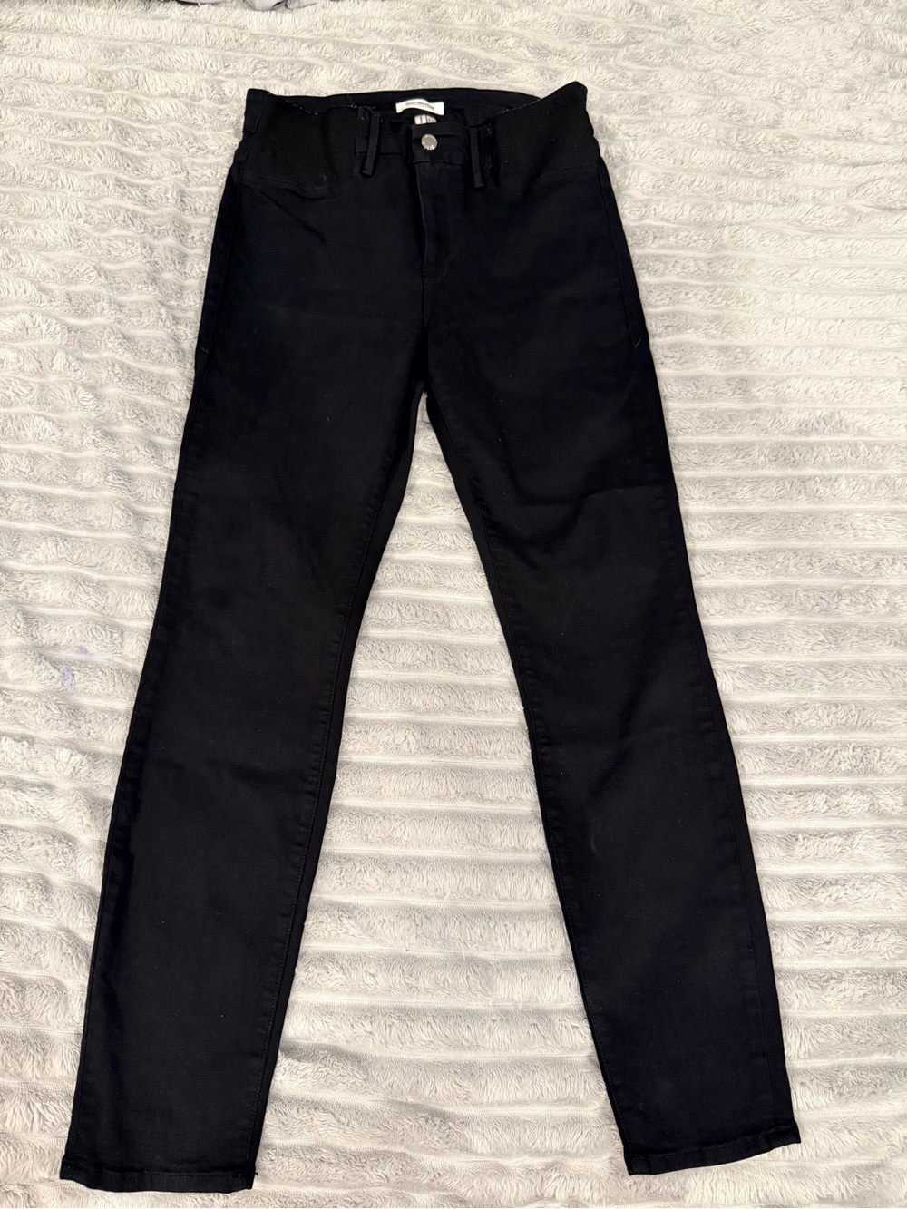 Good American Maternity Black Jeans